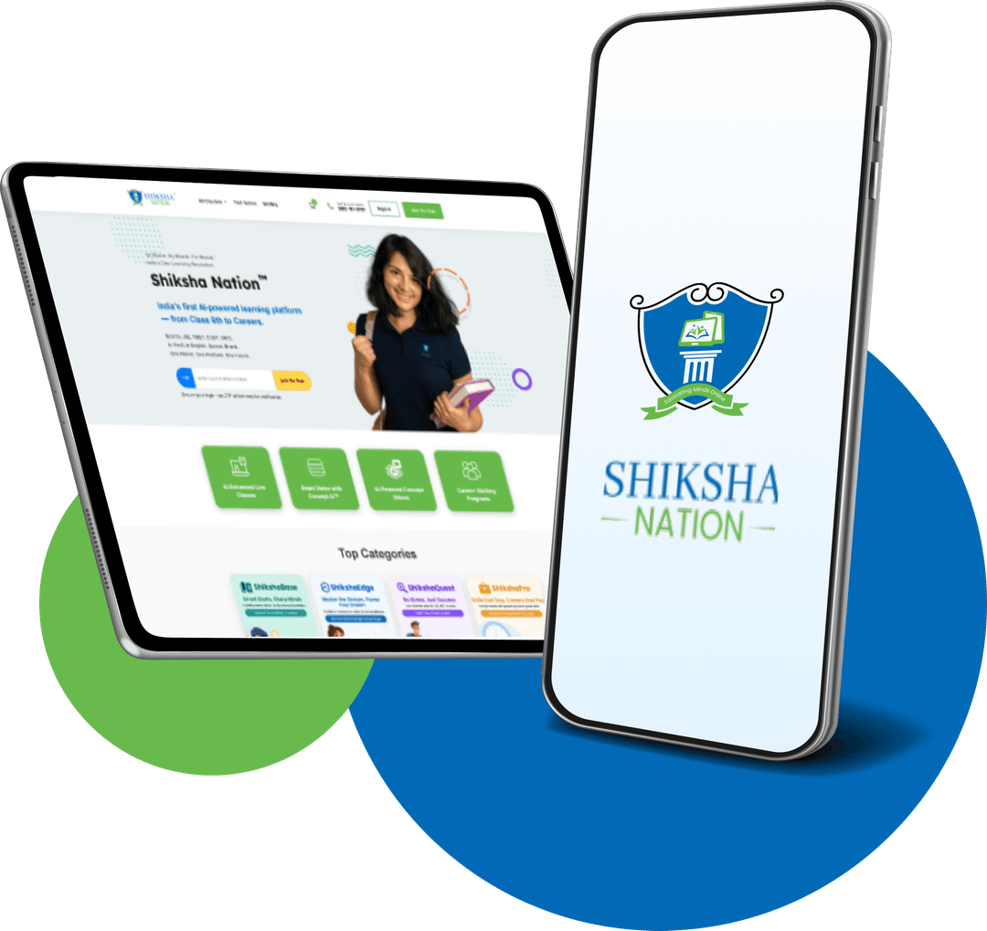 Shiksha Nation App on Phone & Tablet